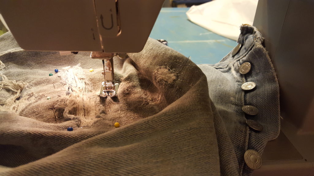 Mending Blue Jeans - Teadoddles