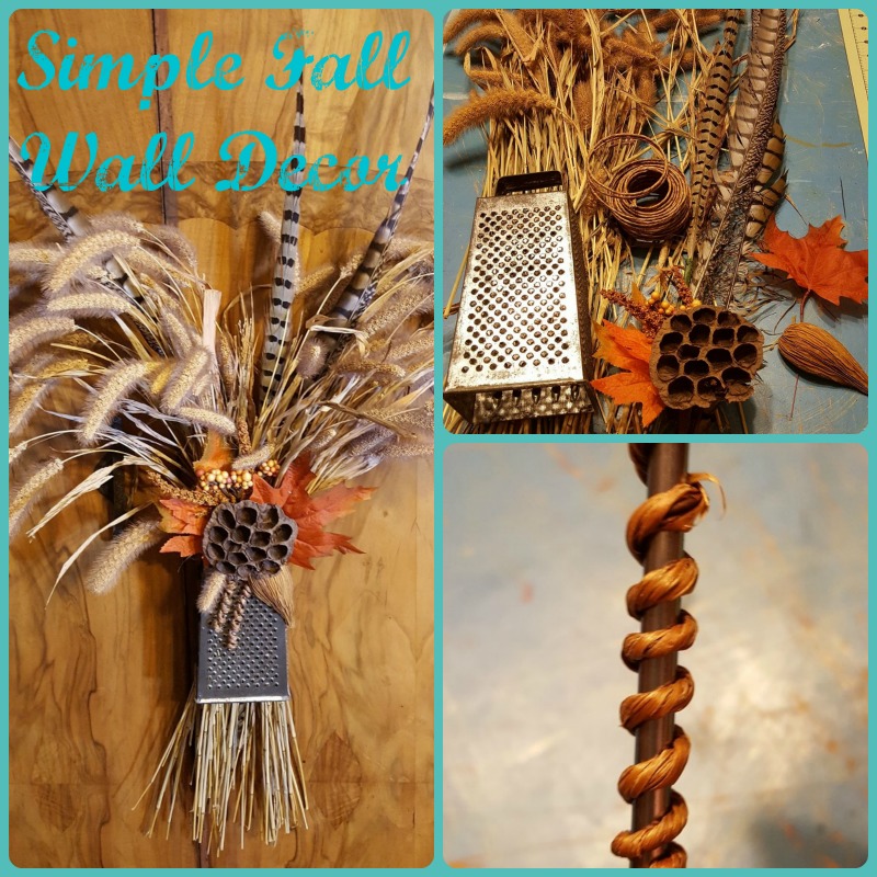 Simple Fall Wall Decor - Teadoddles